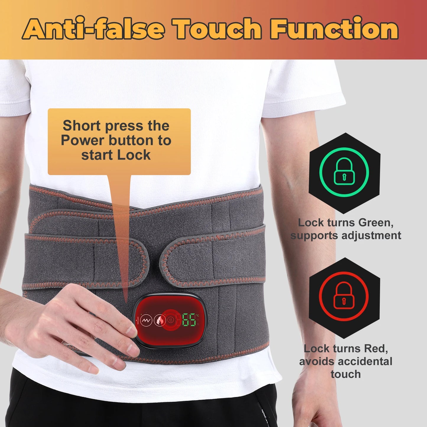 Heated Waist Relief Belt