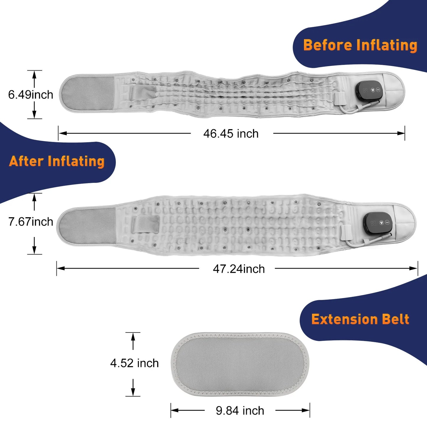 Heated Waist Relief Belt