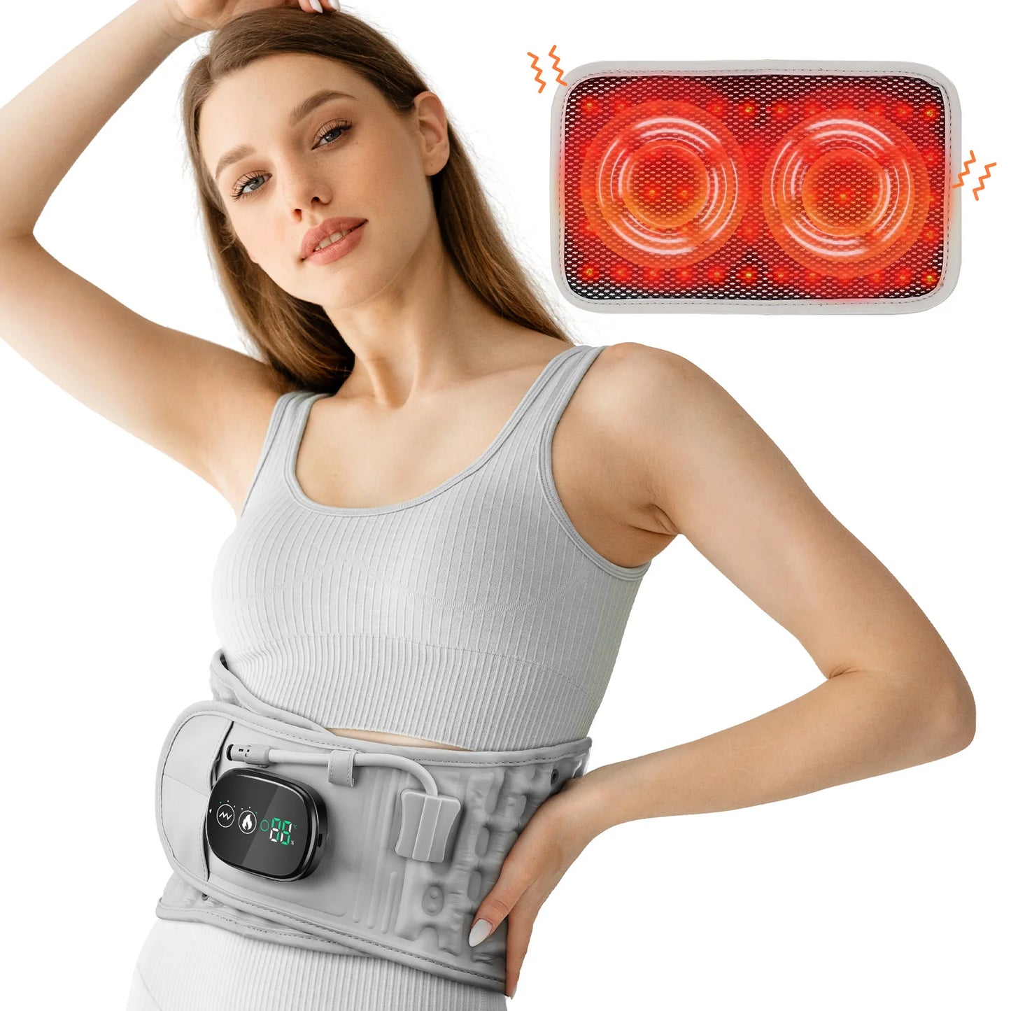 Heated Waist Relief Belt