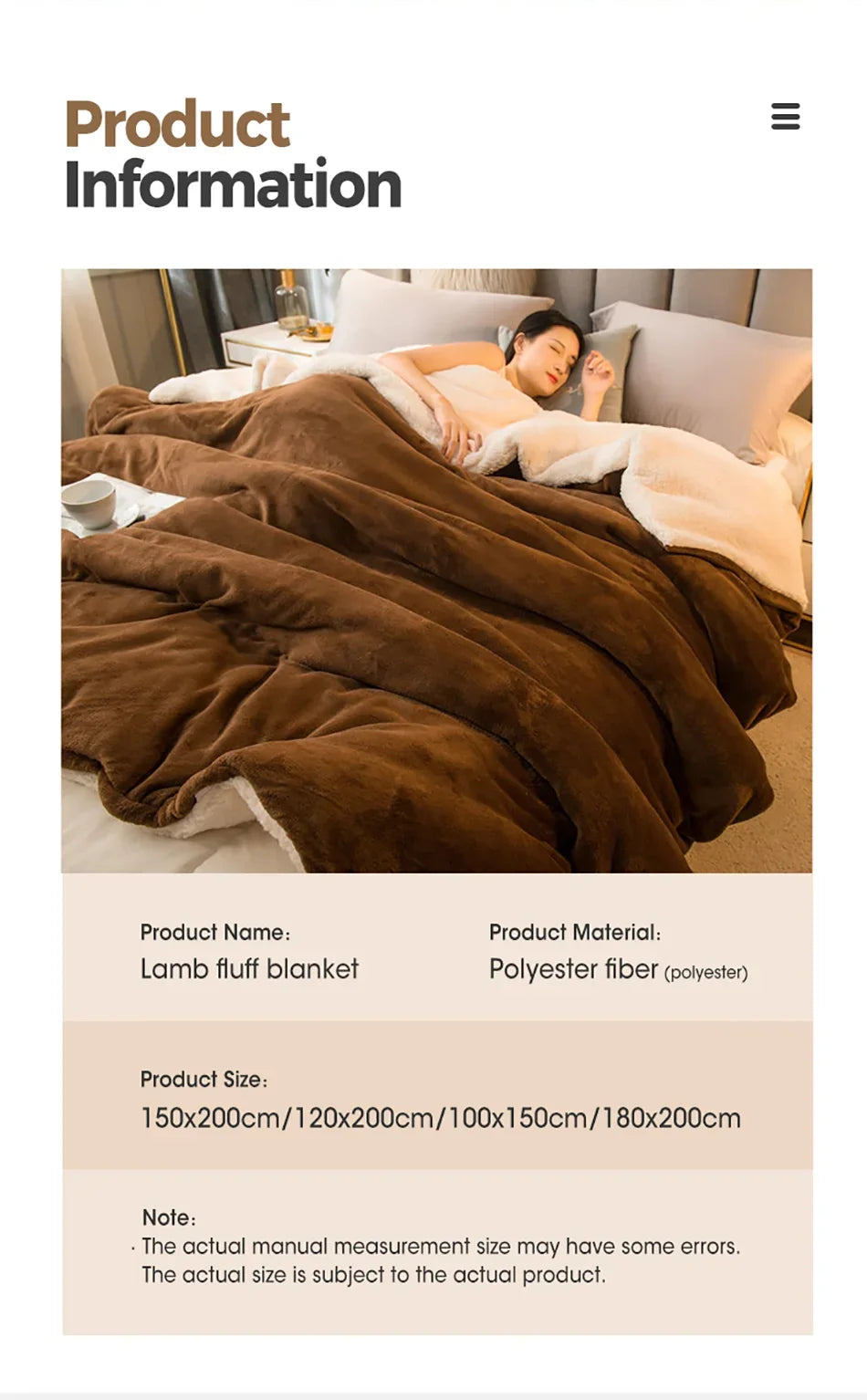 Deep Sleep Weighted Blanket