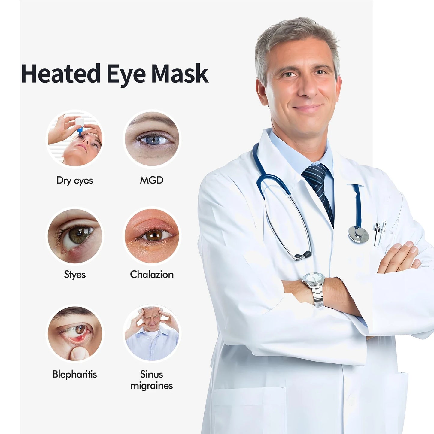 Heated Eye Relief Mask