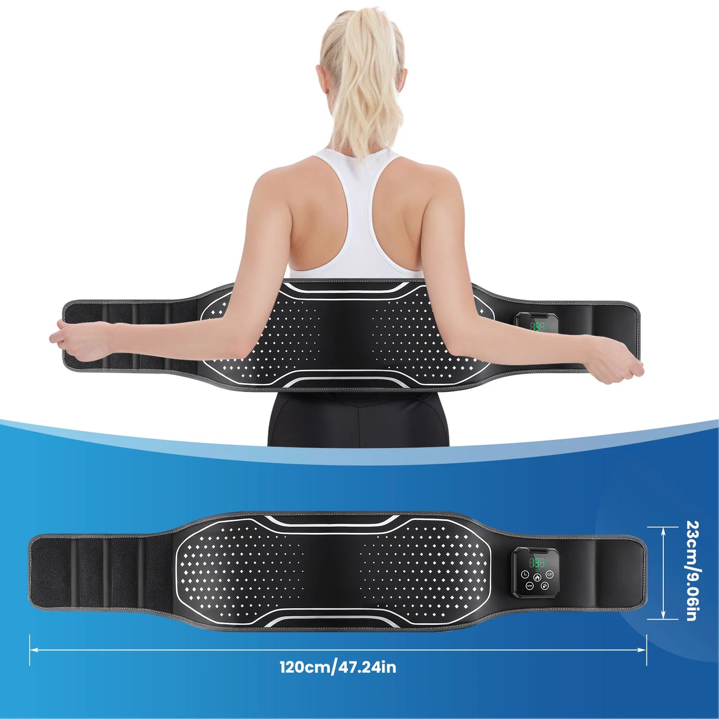 Heated Waist Relief Belt