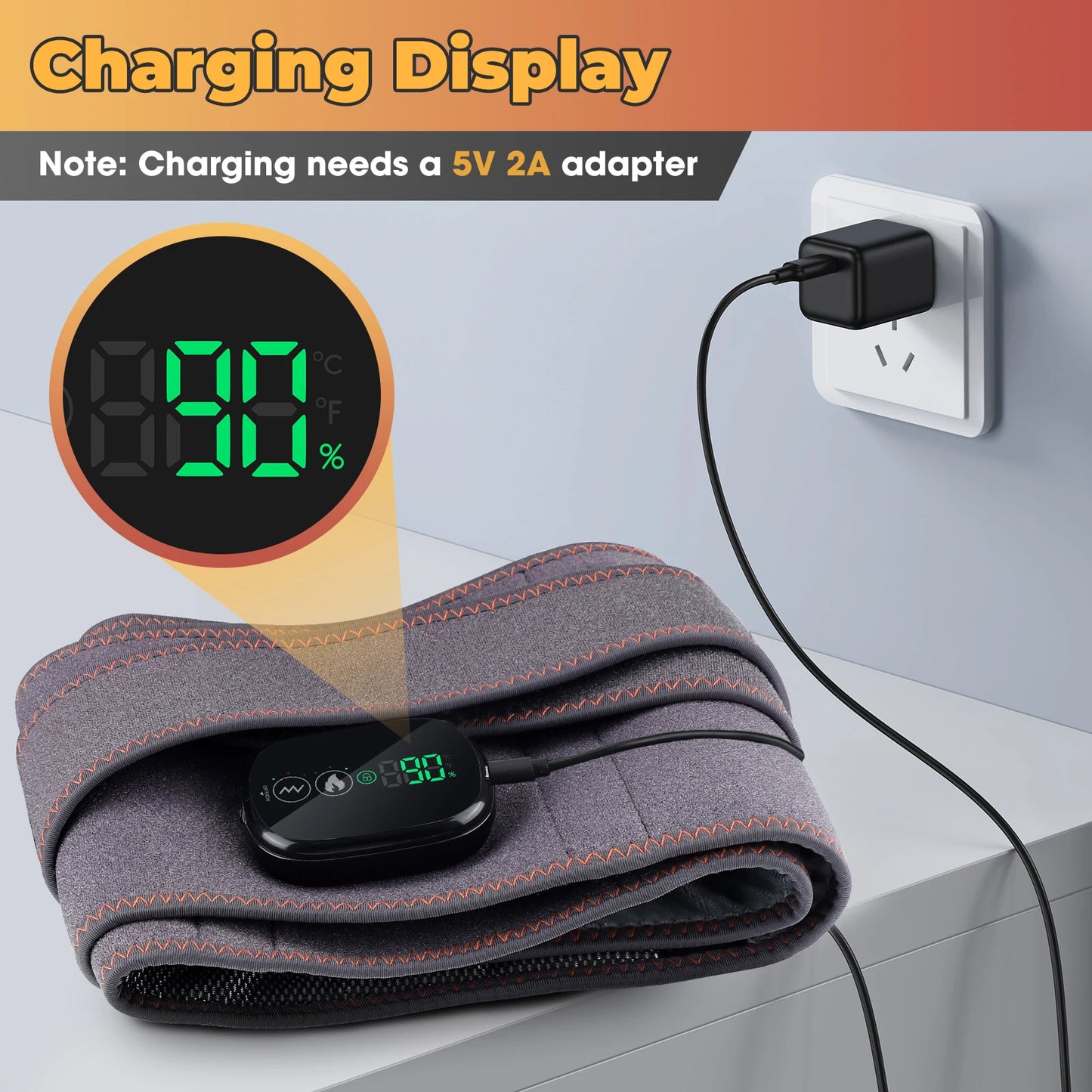 Heated Waist Relief Belt