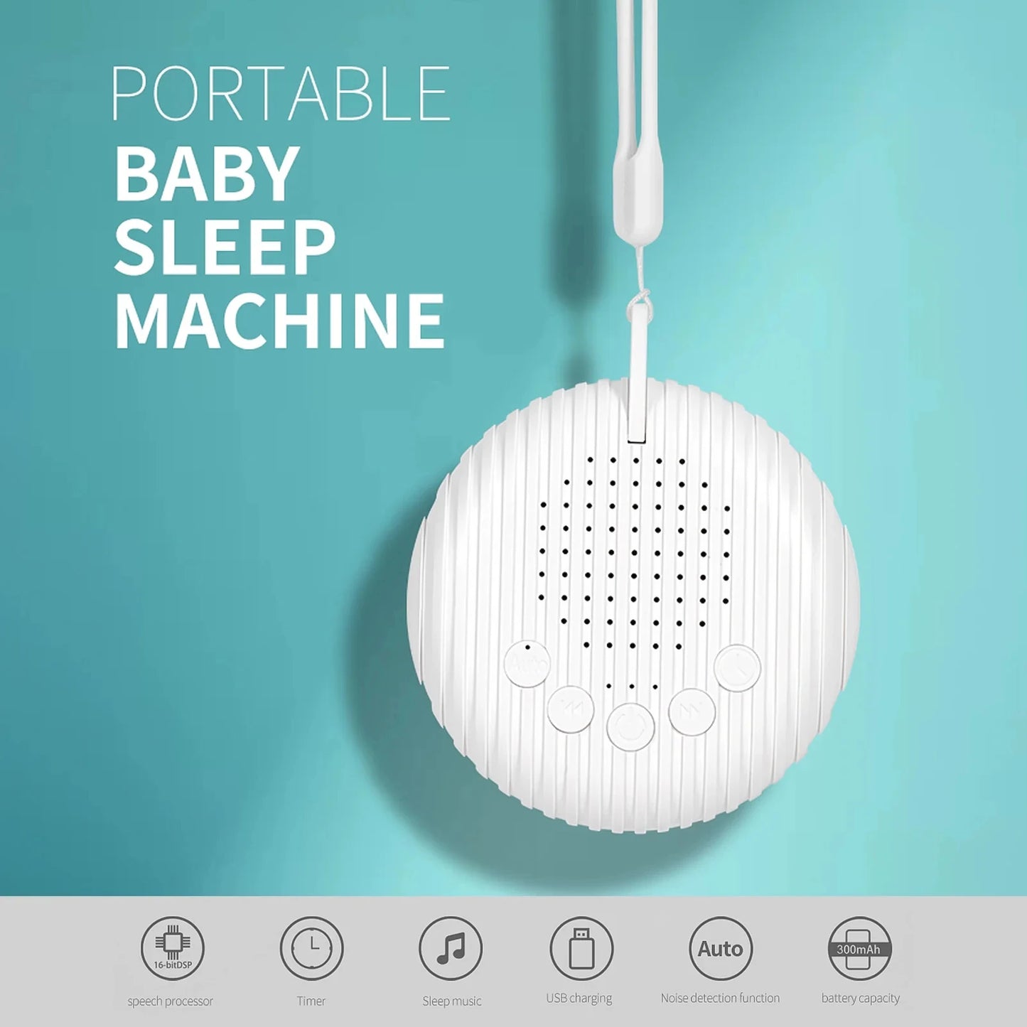 Portable White Noise Sleep Machine